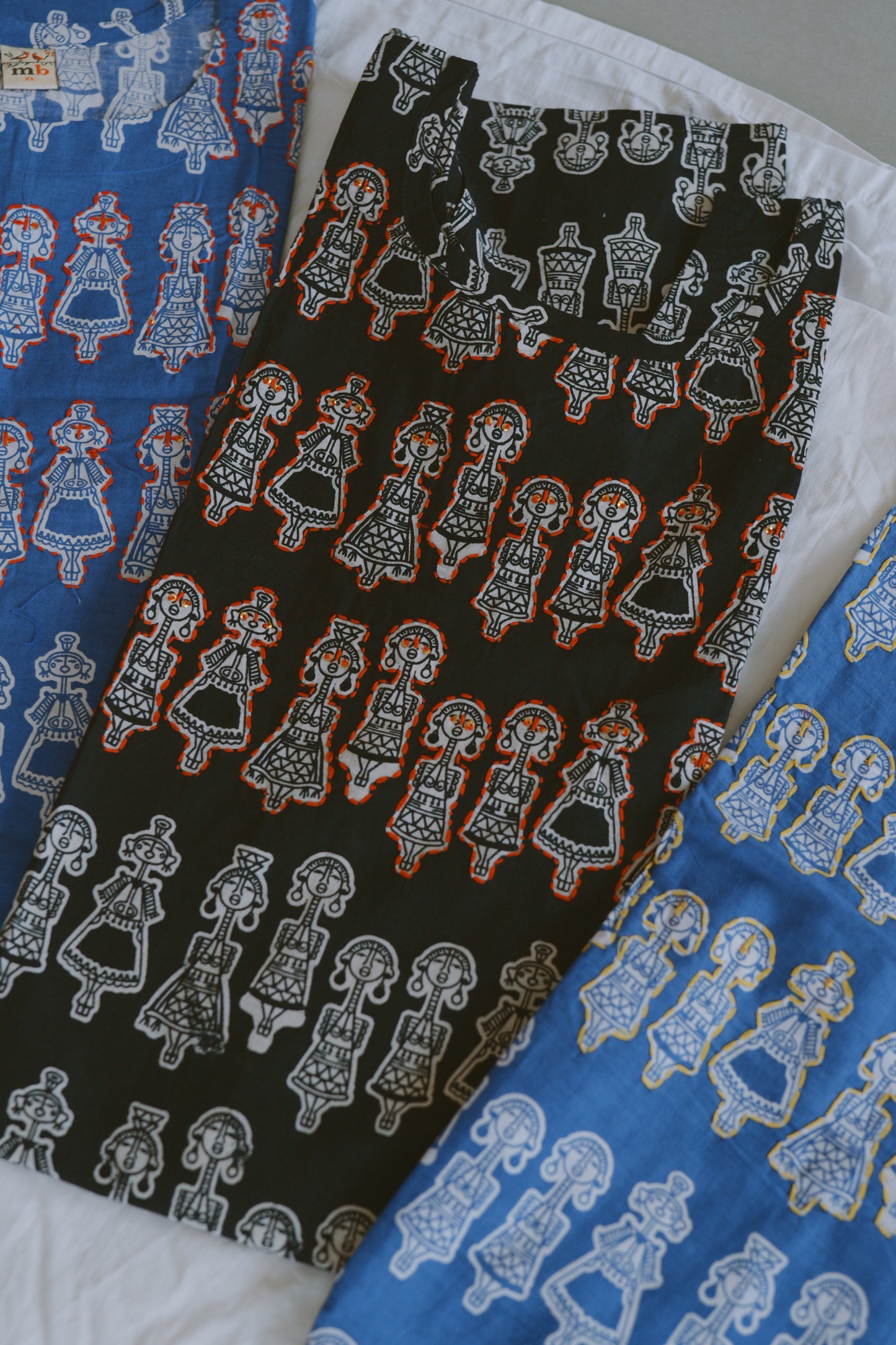 Cotton figurine casual kurta